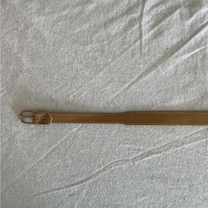 Vintage tan belt, genuine, leather size small